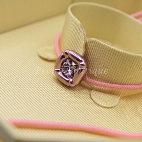 Swarovski 5626400 Dulcis necklace choker jewelry pink purple adjustable new - Picture 7 of 15